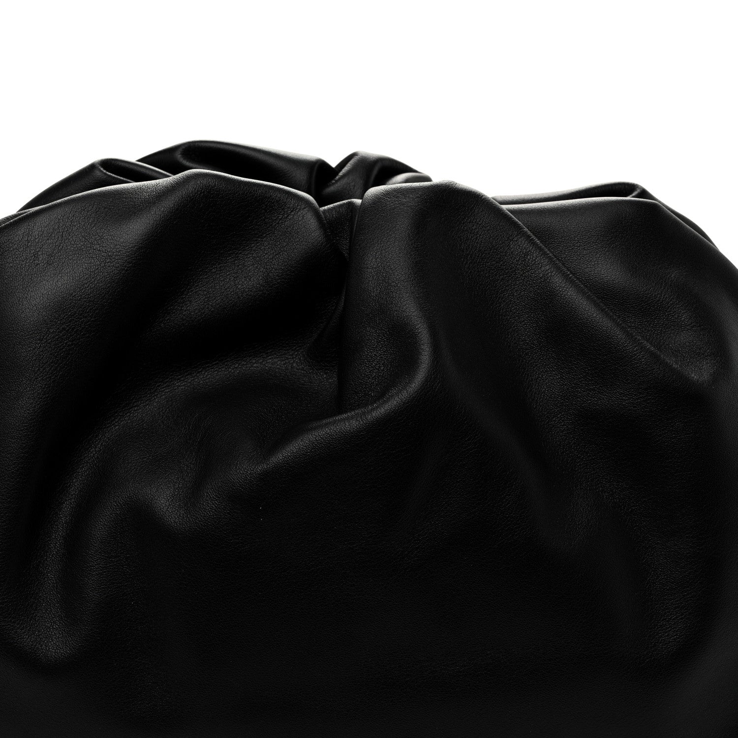 Bottega Veneta Smooth Butter Calf The Pouch Oversized Clutch Black 8 of 10