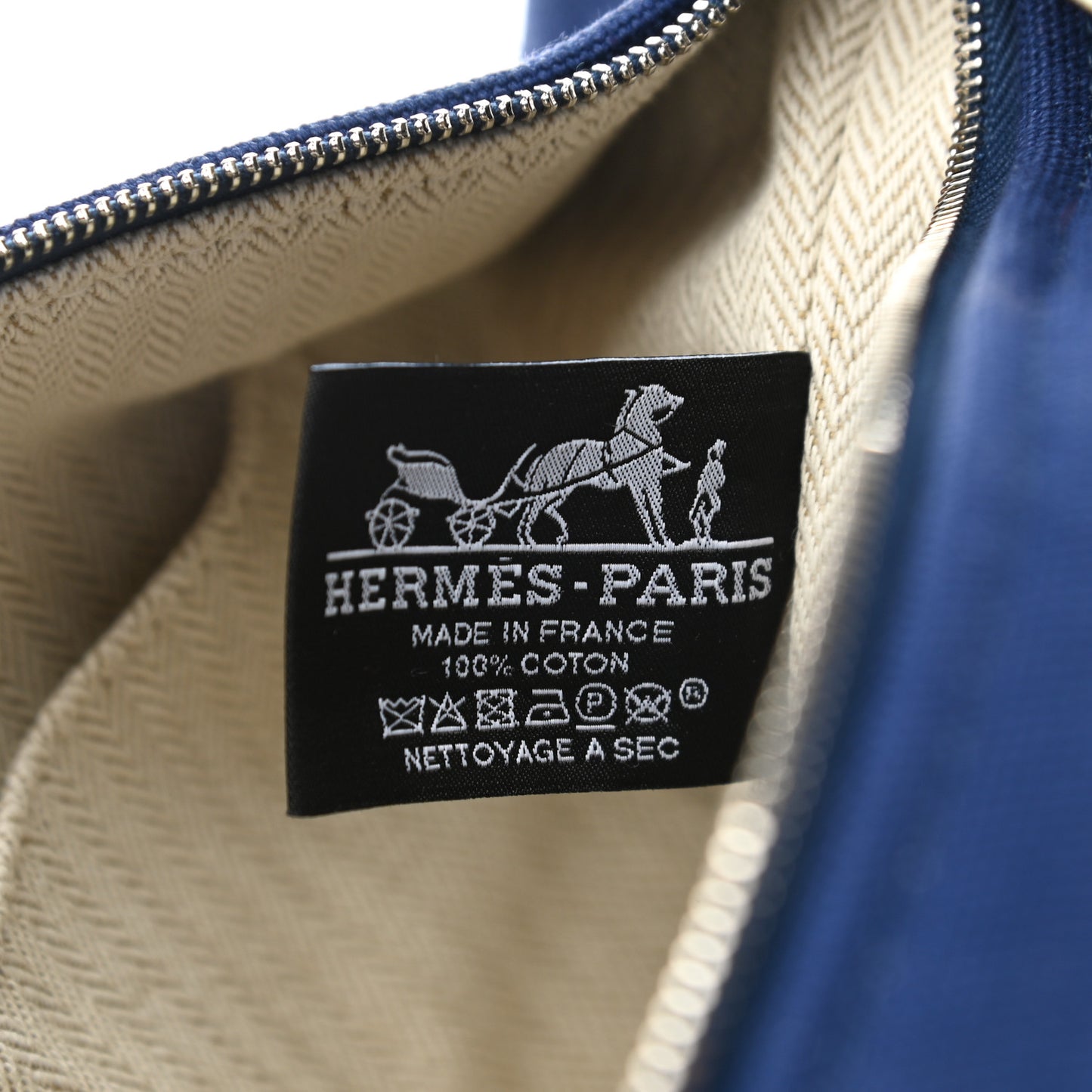 Canvas Small Bride-A-Brac Pouch Marine