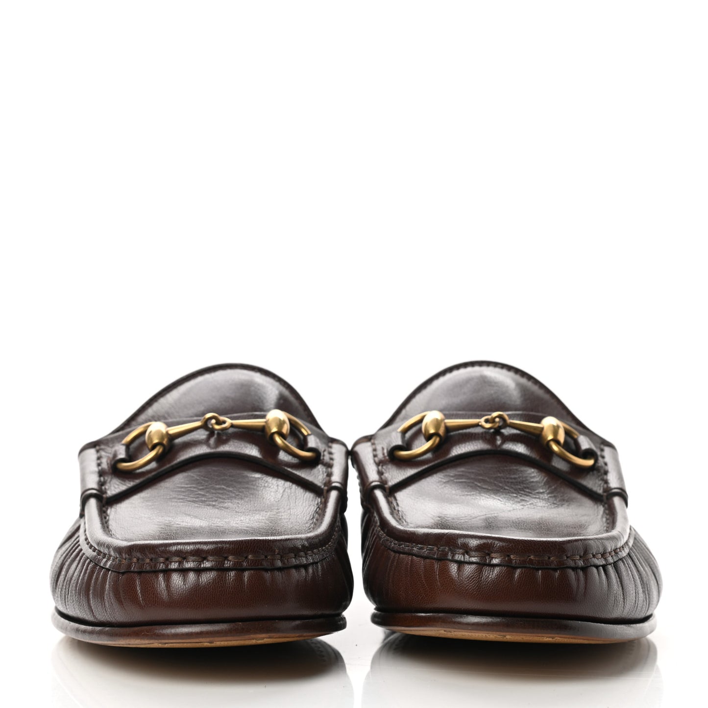 Calfskin Mens Princetown Slippers 7.5 Fondente Brown