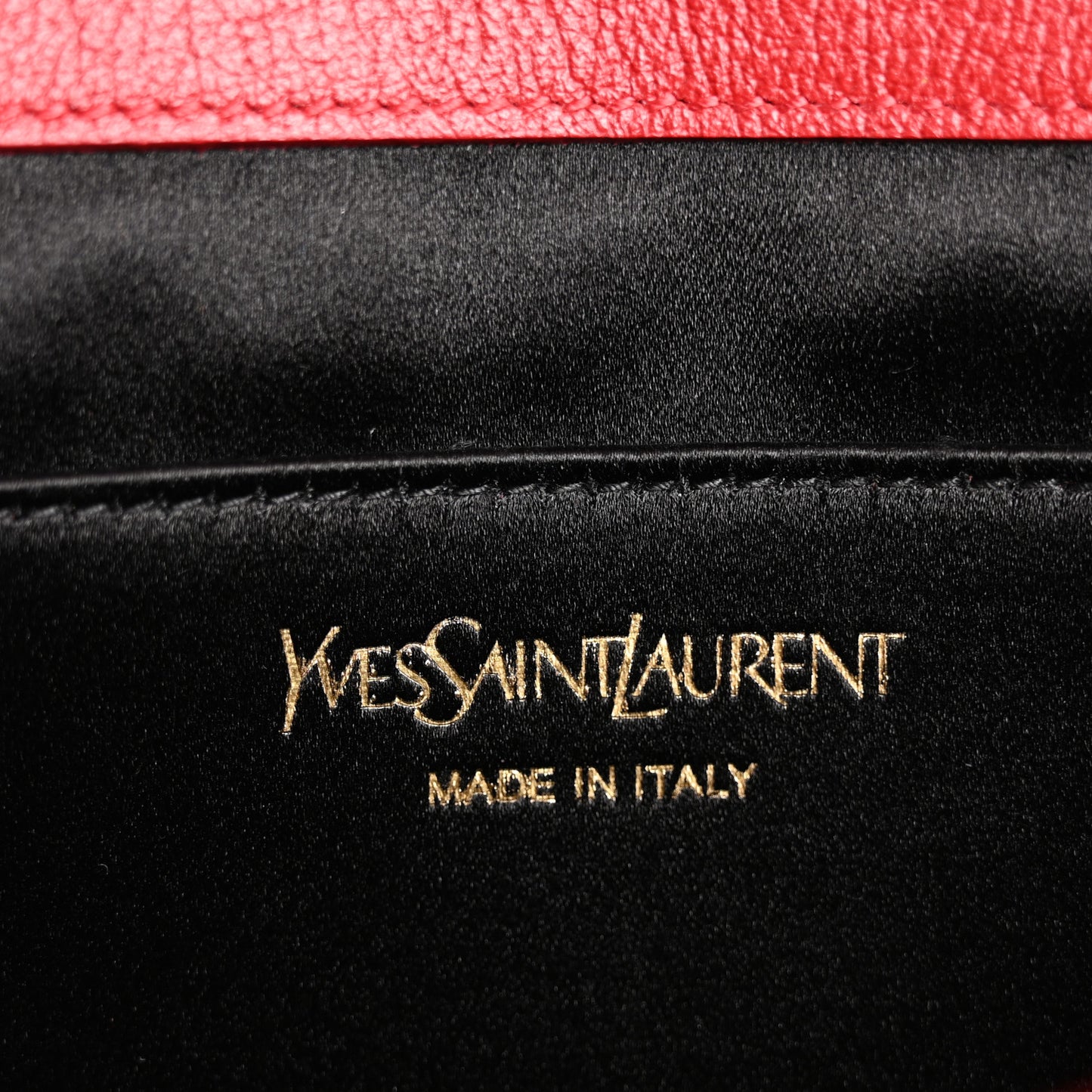 Calfskin Monogram Large Belle De Jour Clutch Red