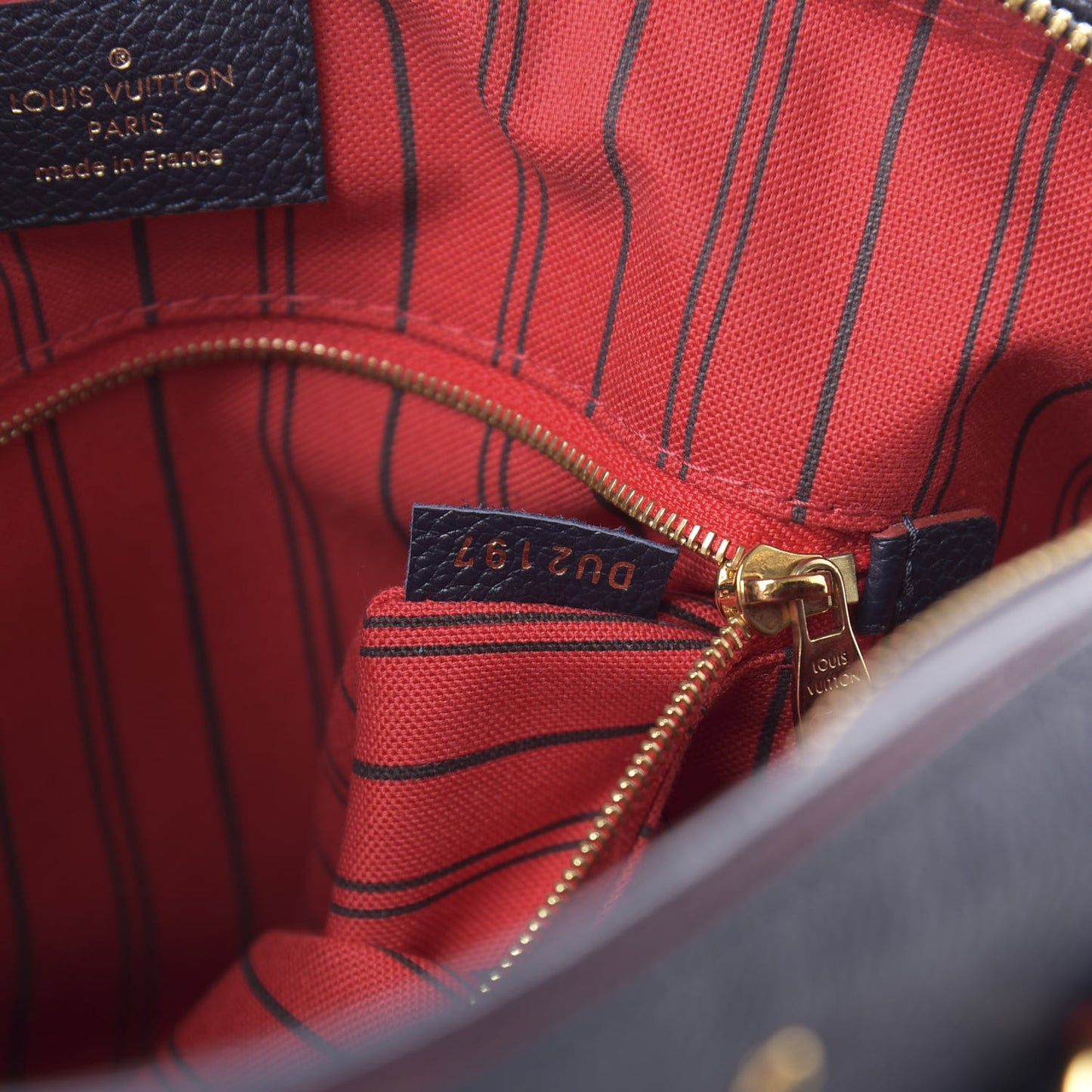 Empreinte Speedy Bandouliere 25 NM Marine Rouge