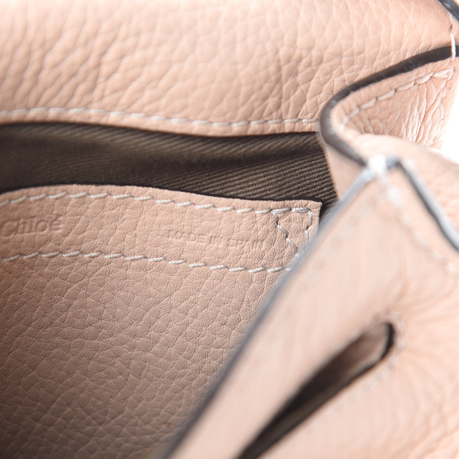 Chloe Calfskin Mini Marcie Round Crossbody Bag Blush Nude 7 of 14