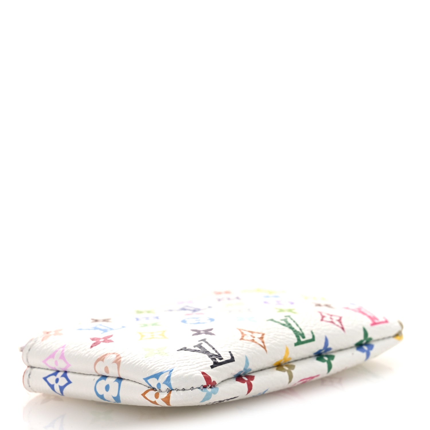 Louis Vuitton LV X TM Monogram Multicolor Key Pouch White 5 of 8