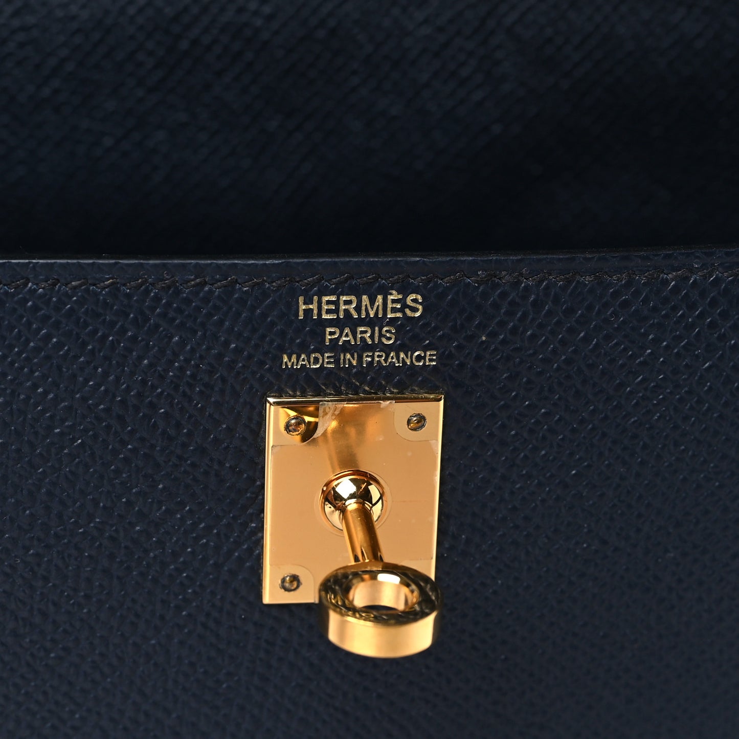 Epsom Kelly Sellier 25 Bleu Indigo