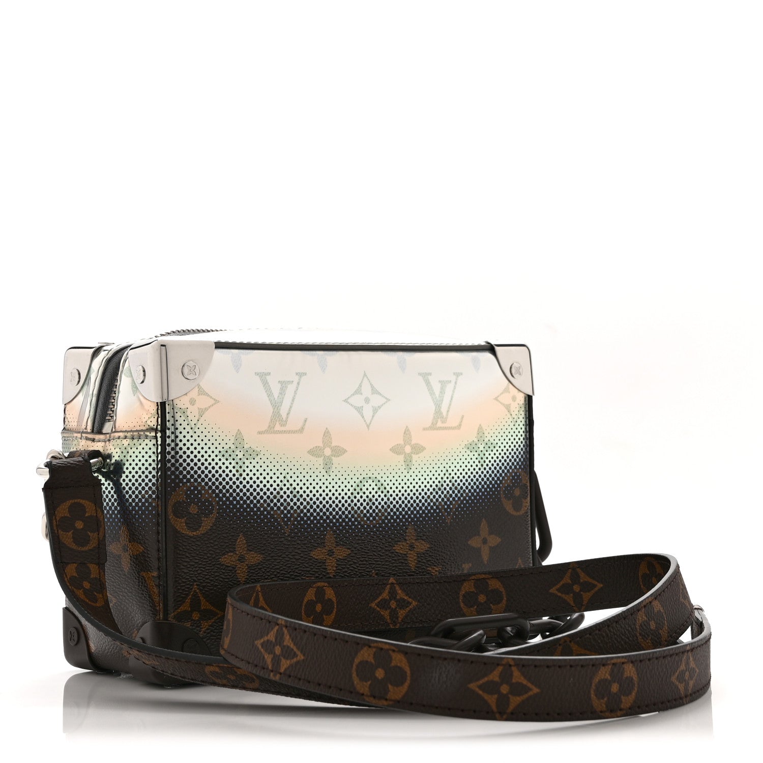 バッグ LOUIS VUITTON Louis Vuitton Metallic Nebula Monogram Mini Soft Trunk Multicolor