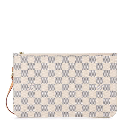 Louis Vuitton Damier Azur Neverfull MM GM Pochette 1 of 12