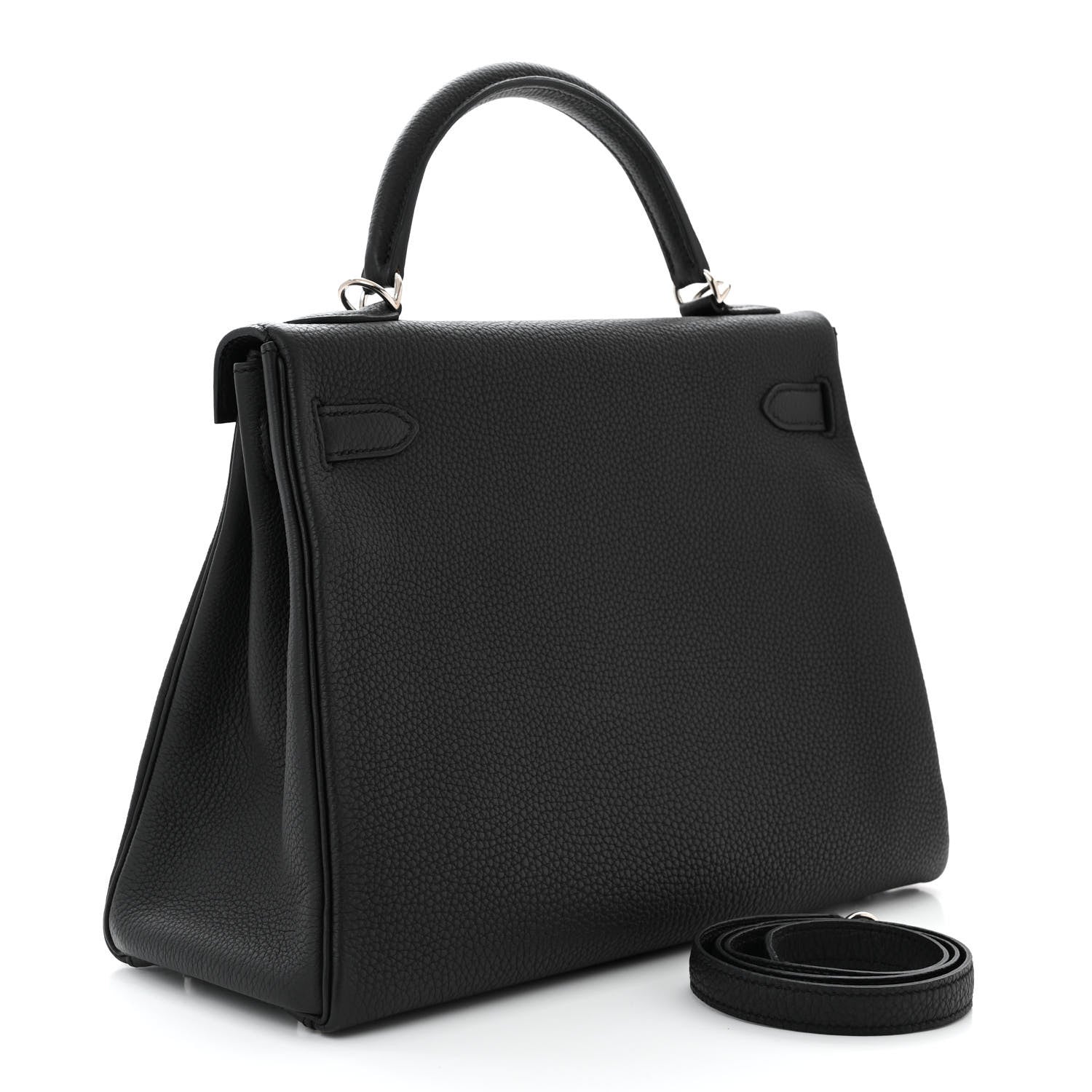Hermes Togo Kelly Retourne 32 Black 3 of 11