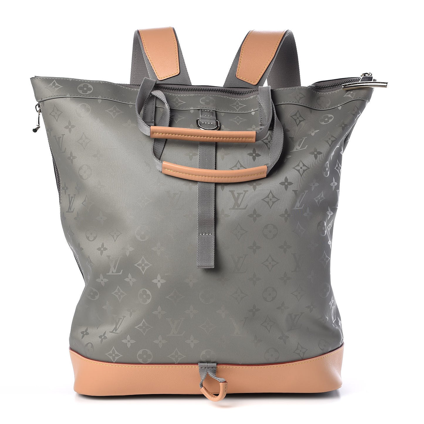 Monogram Titanium Backpack Tote