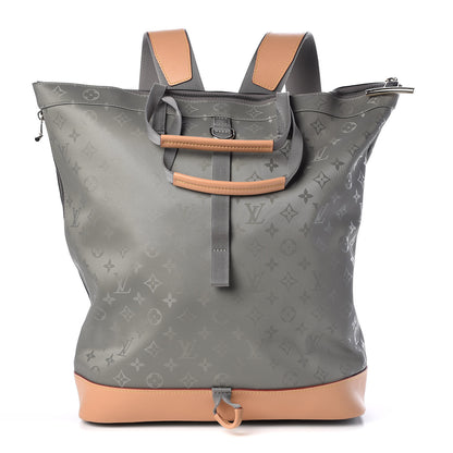 Louis Vuitton Monogram Titanium Backpack Tote 1 of 7