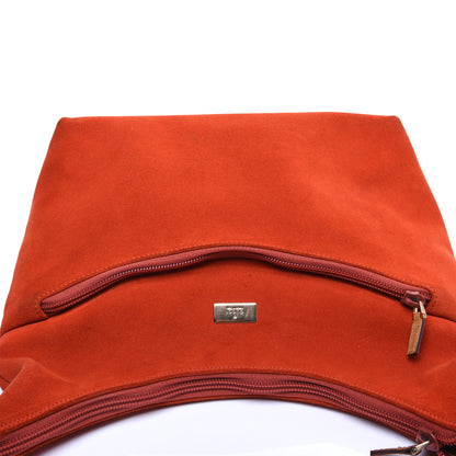 Gucci Suede Small Hobo Orange 12 of 15