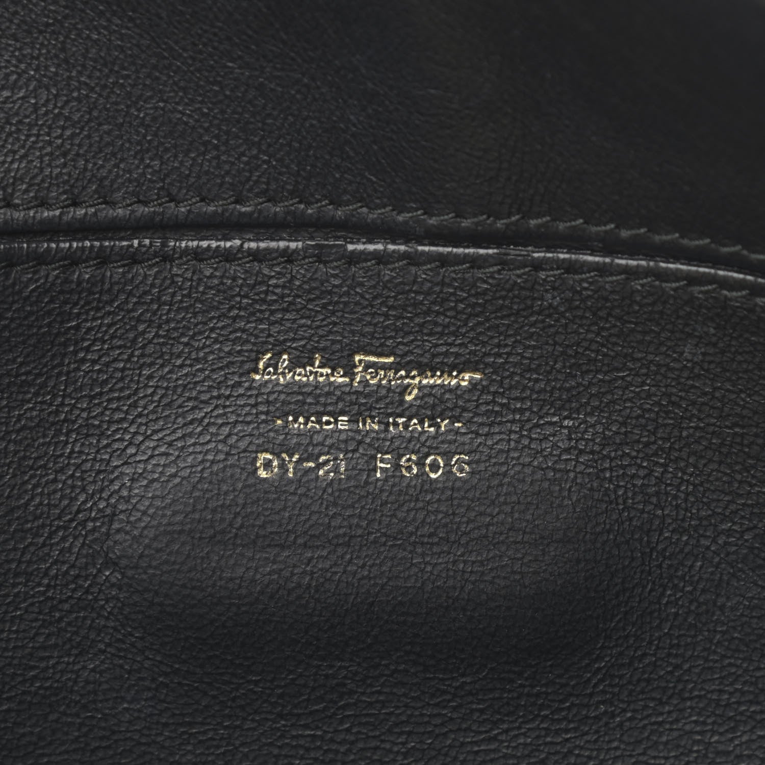 Salvatore Ferragamo Calfskin Sofia Shoulder Bag Black 7 of 16