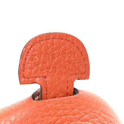Hermes Taurillon Clemence Evelyne III PM Orange 7 of 11