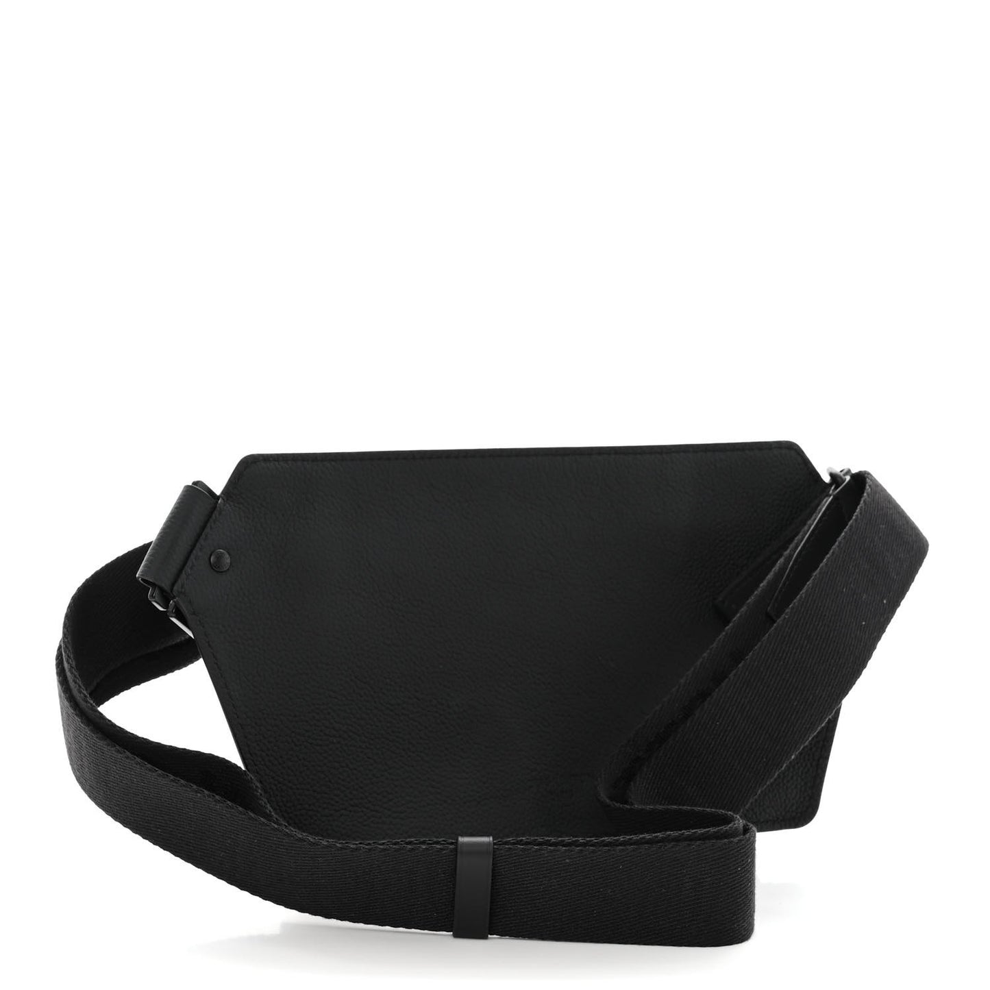 Grained Calfskin Aerogram Takeoff Sling Black