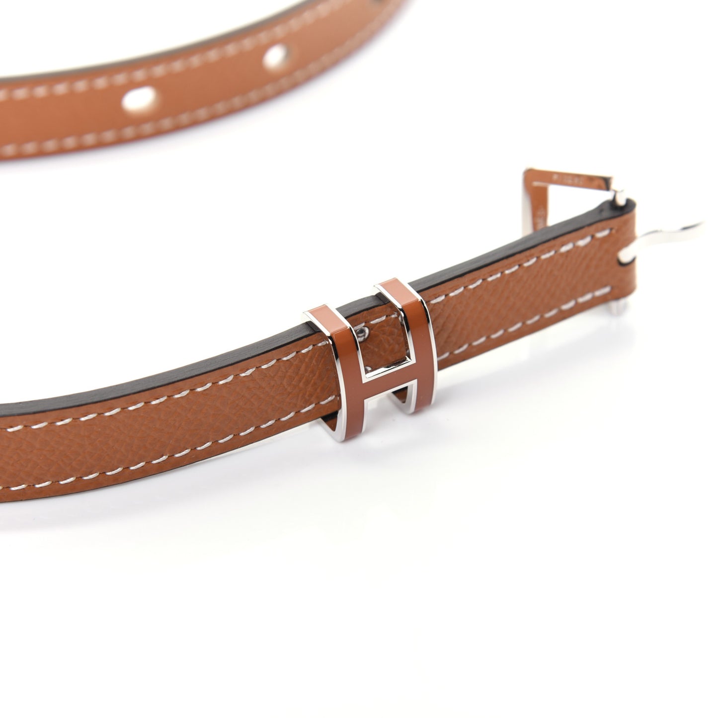 Epsom 15mm Pop H Belt 70 Gold
