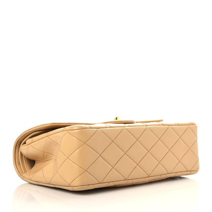 Chanel Lambskin Quilted Small Double Flap Beige 3 of 19