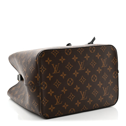 Louis Vuitton Monogram Neonoe MM Black 4 of 10
