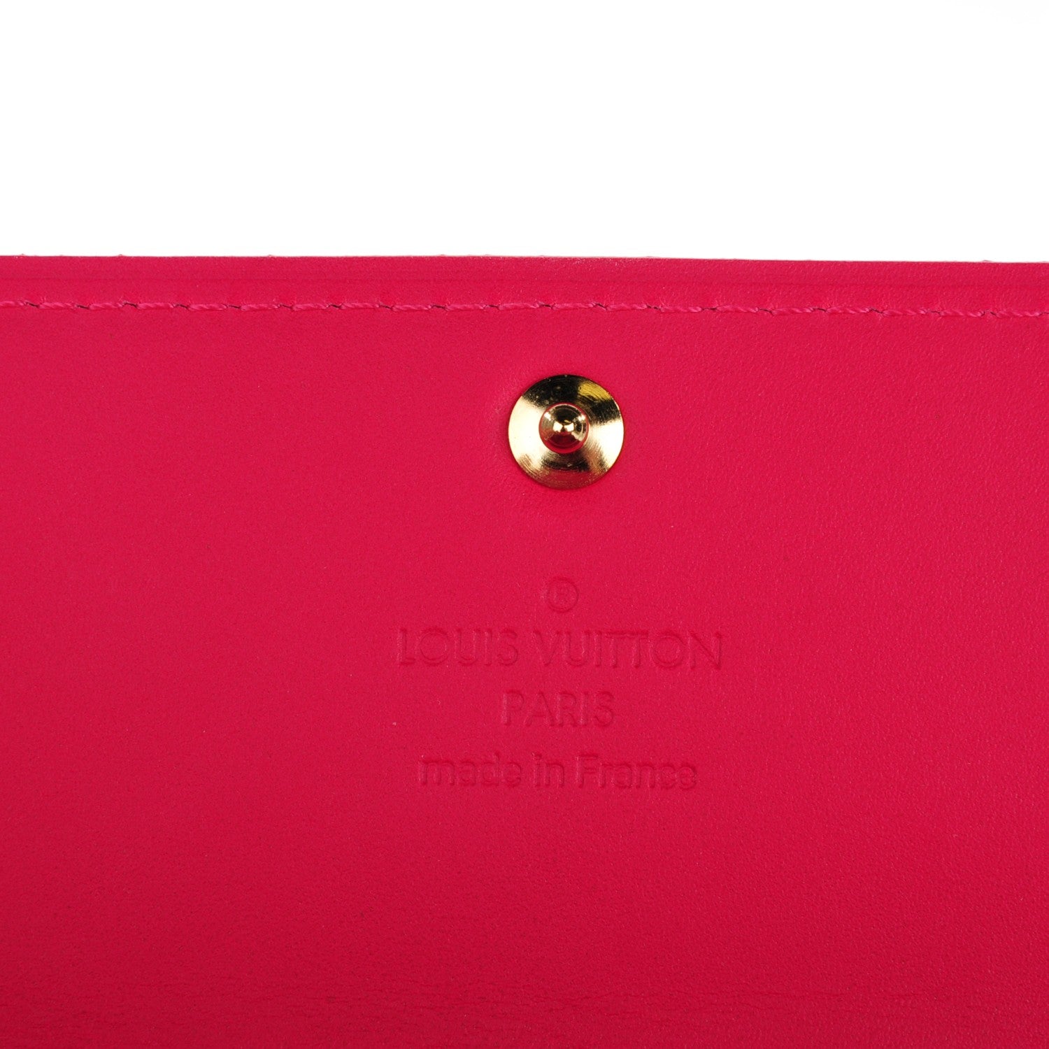 Louis Vuitton Vernis Sarah Wallet Rose Pop 6 of 7