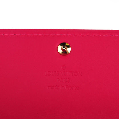 Louis Vuitton Vernis Sarah Wallet Rose Pop 6 of 7