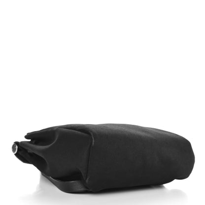 Hermes Toile Vache Calfskin Herbag 30 PM Backpack Black 5 of 12