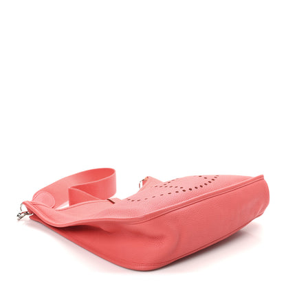Hermes Taurillon Clemence Evelyne GM Rose Jaipur 4 of 10