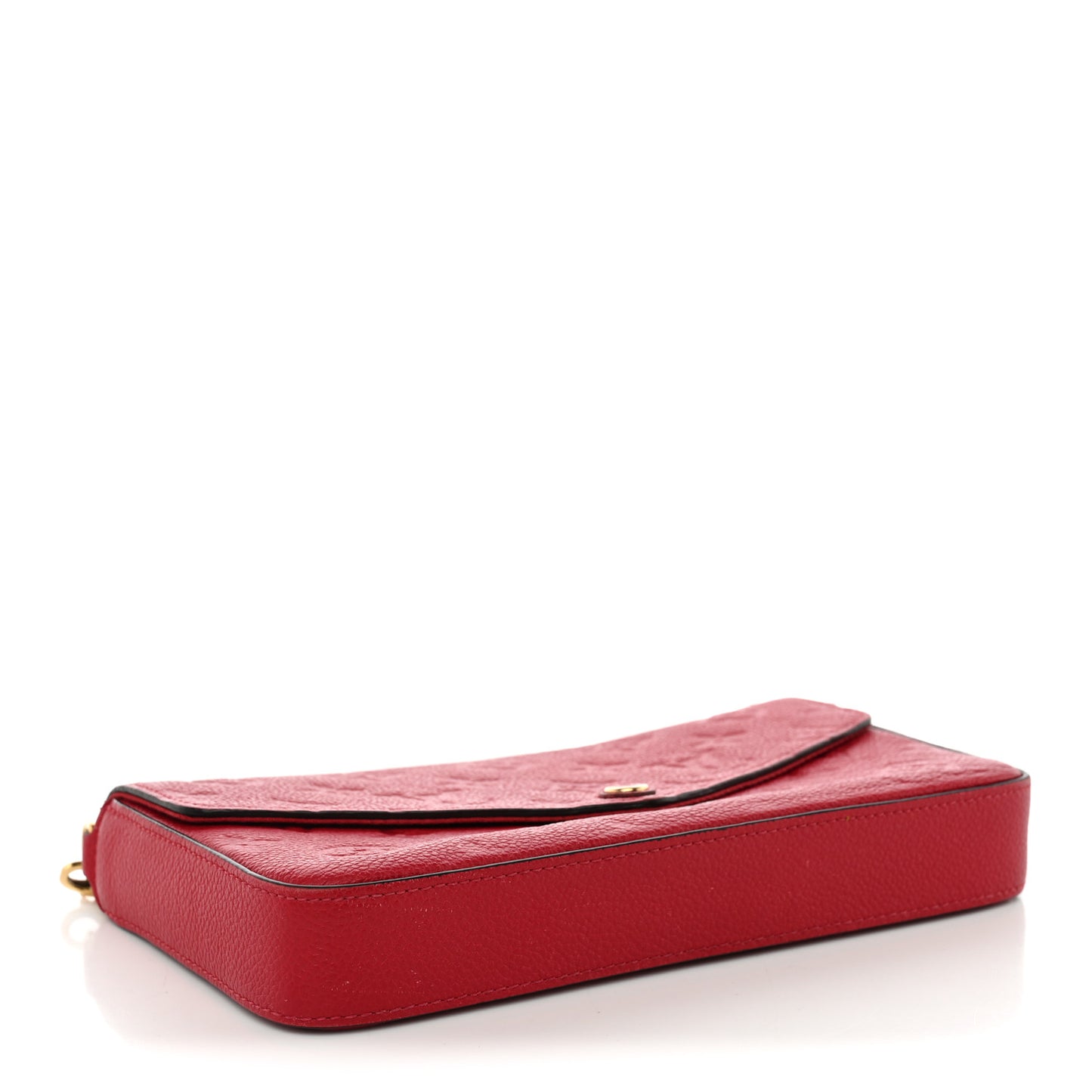 Empreinte Pochette Felicie Chain Wallet Scarlet