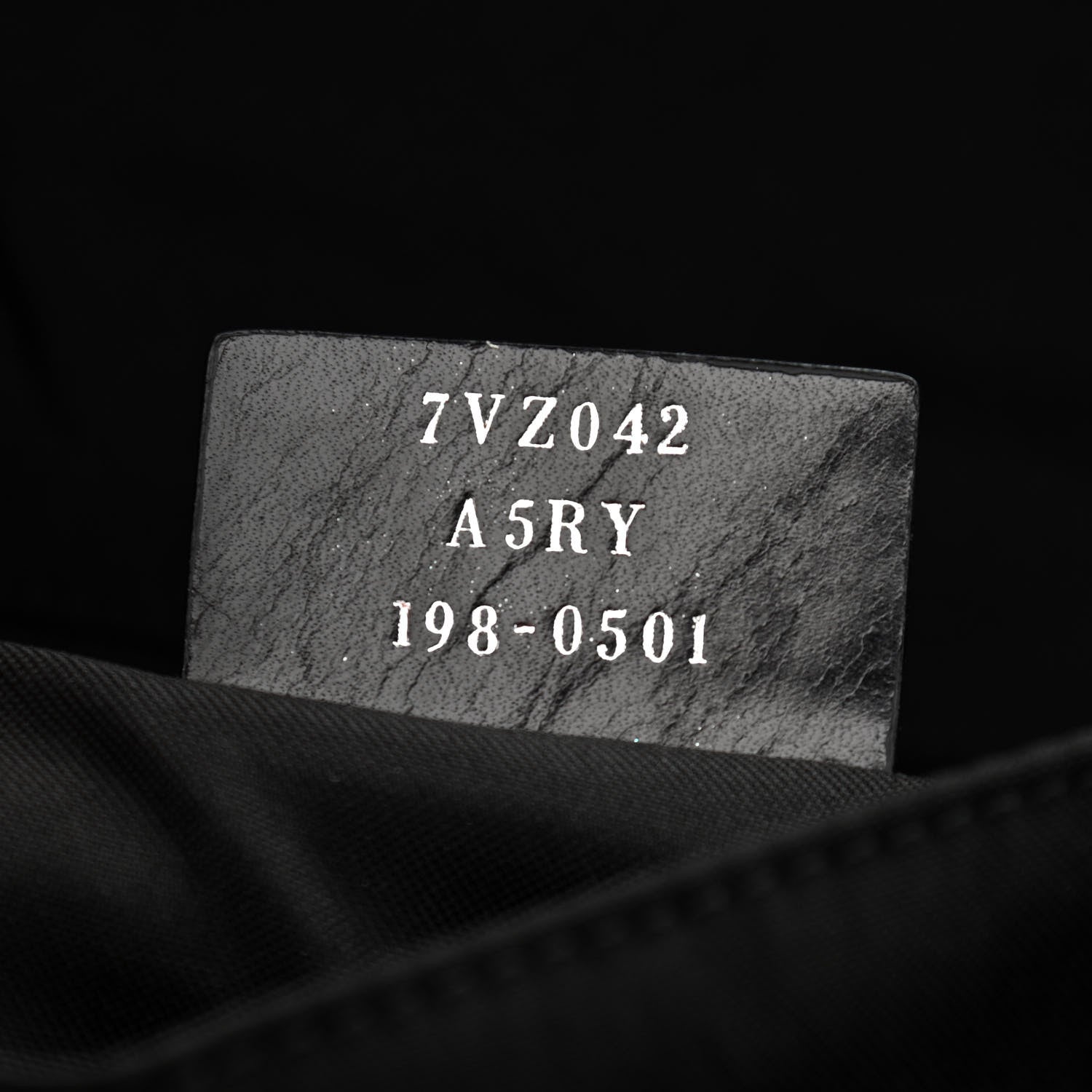 Fendi Nylon Vitello Elite Monster Backpack Navy Silver Multicolor 7 of 11