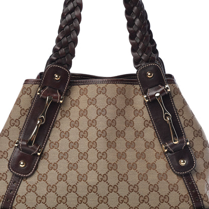 Gucci Monogram Small Pelham Shoulder Bag Dark Brown 8 of 10
