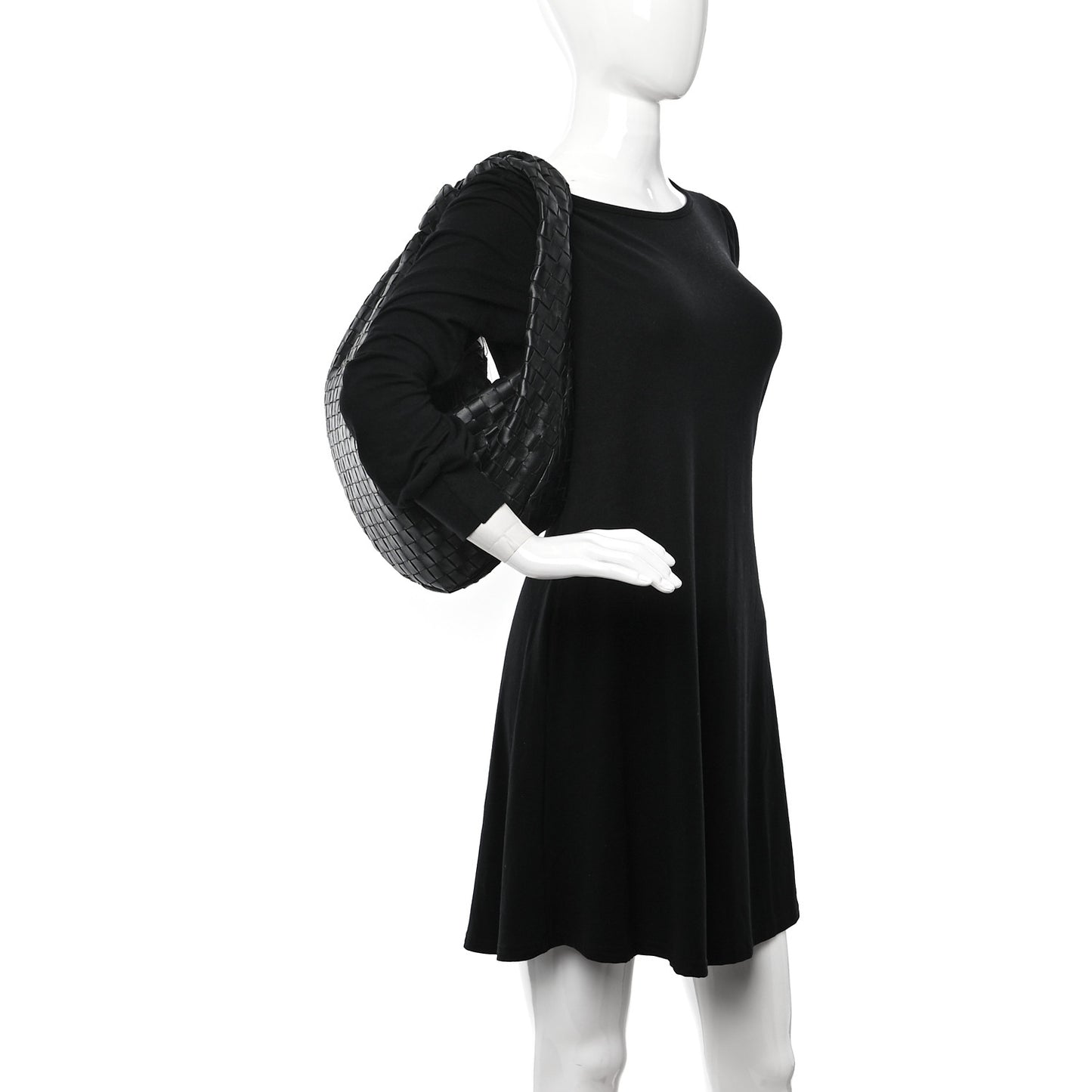 Nappa Intrecciato Medium Jodie Black