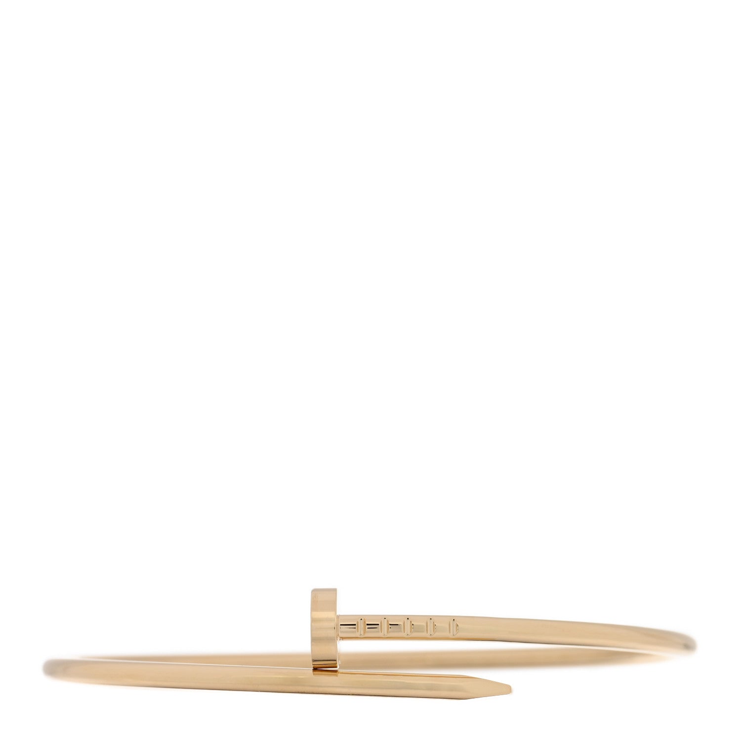 Cartier 18K Yellow Gold Small Juste Un Clou Bracelet 17 1 of 5