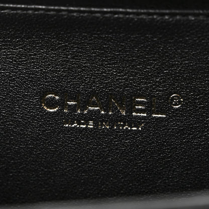 Chanel Caviar Quilted Small CC Filigree Vanity Case Beige Black 6 of 11