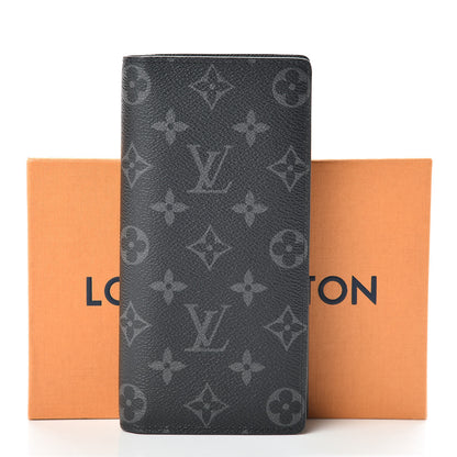 Louis Vuitton Monogram Eclipse Brazza Wallet 8 of 8