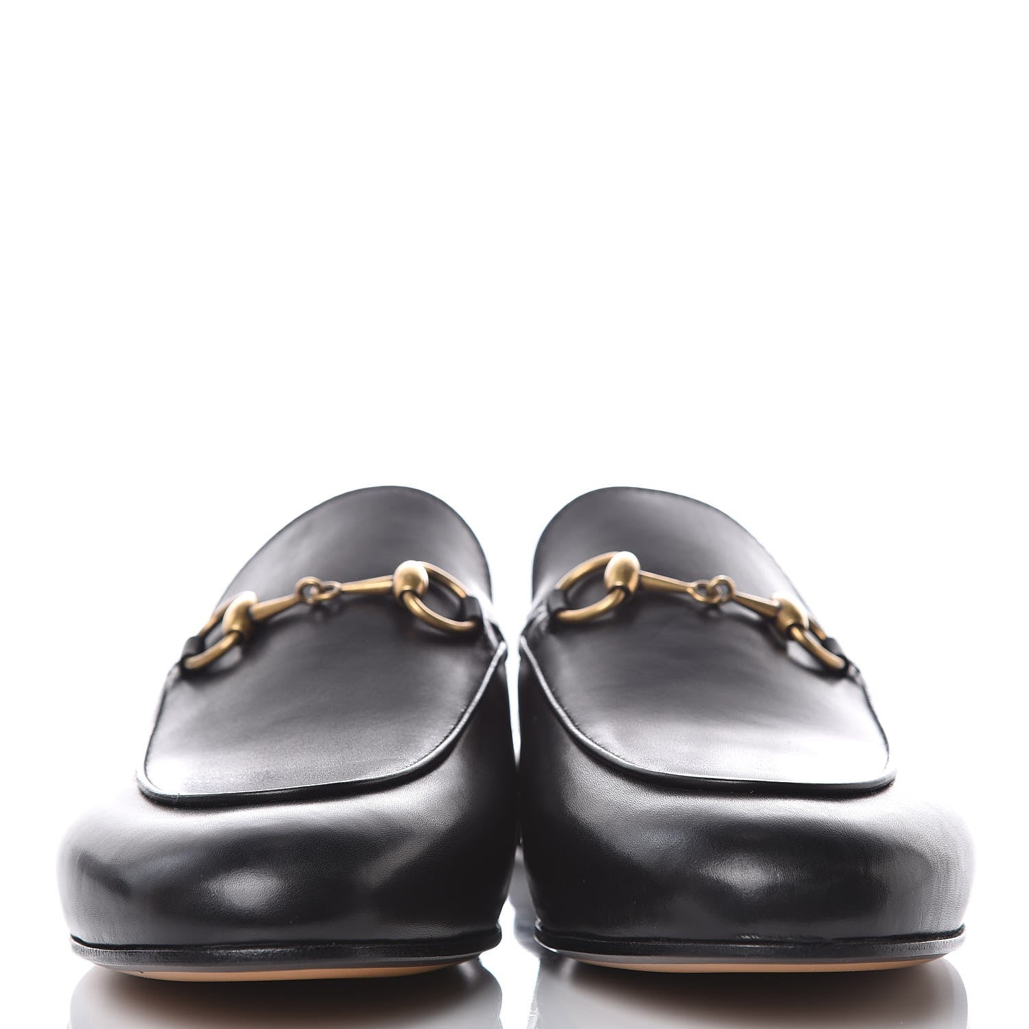 Gucci Calfskin Womens Princetown Slippers 37 Black 2 of 9
