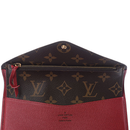 Louis Vuitton Monogram Josephine Wallet Red 8 of 10