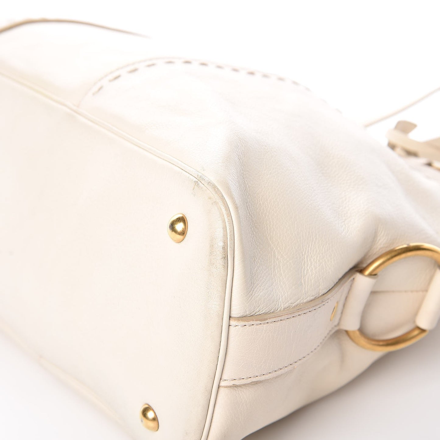 Calfskin Large Muse Ivory