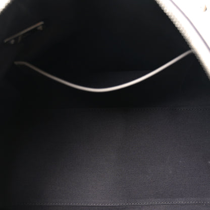 MCM Calfskin Ottomar Monogram Essential Boston Bag Dove 5 of 9
