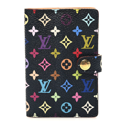Louis Vuitton Monogram Multicolor Carnet de Bal Mini Agenda Cover Black 1 of 7