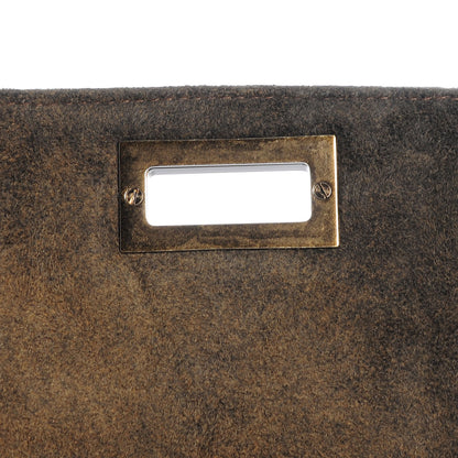 Chanel Distressed Suede Puzzle 2.55 Reissue 225 Flap Brown 8 of 8