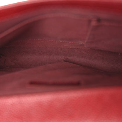 Chanel Caviar Quilted Large Boy Flap Dark Red 12 of 12