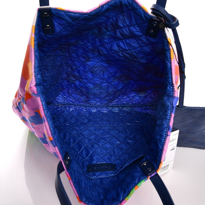 Chanel Nylon Printed CC Tote Multicolor 5 of 7