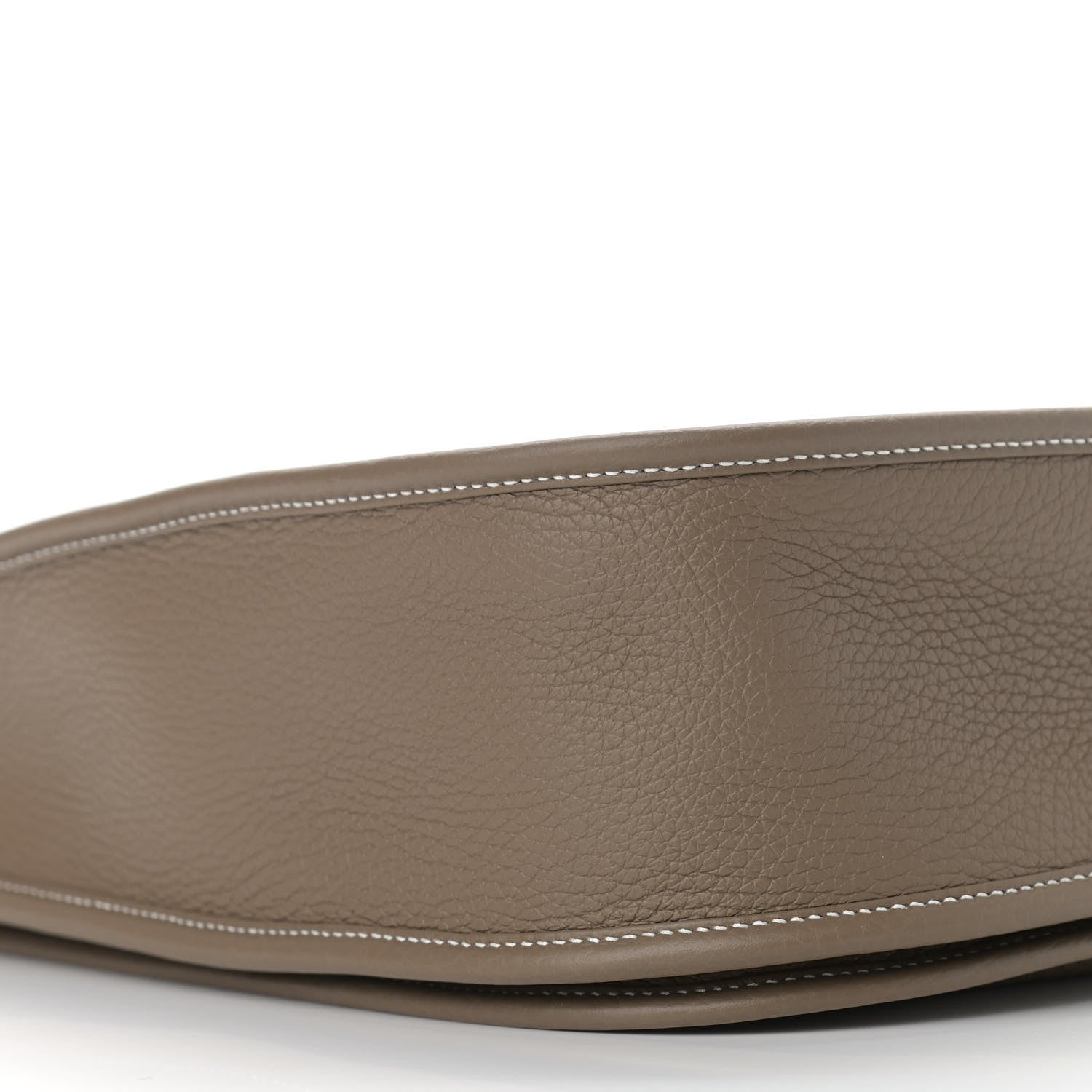 Hermes Taurillon Clemence Evelyne III GM Etoupe 7 of 8