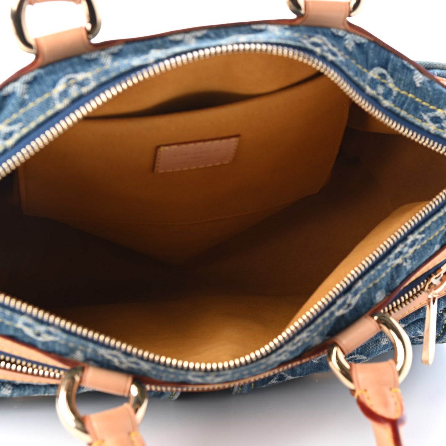 Monogram Denim Neo Speedy Blue