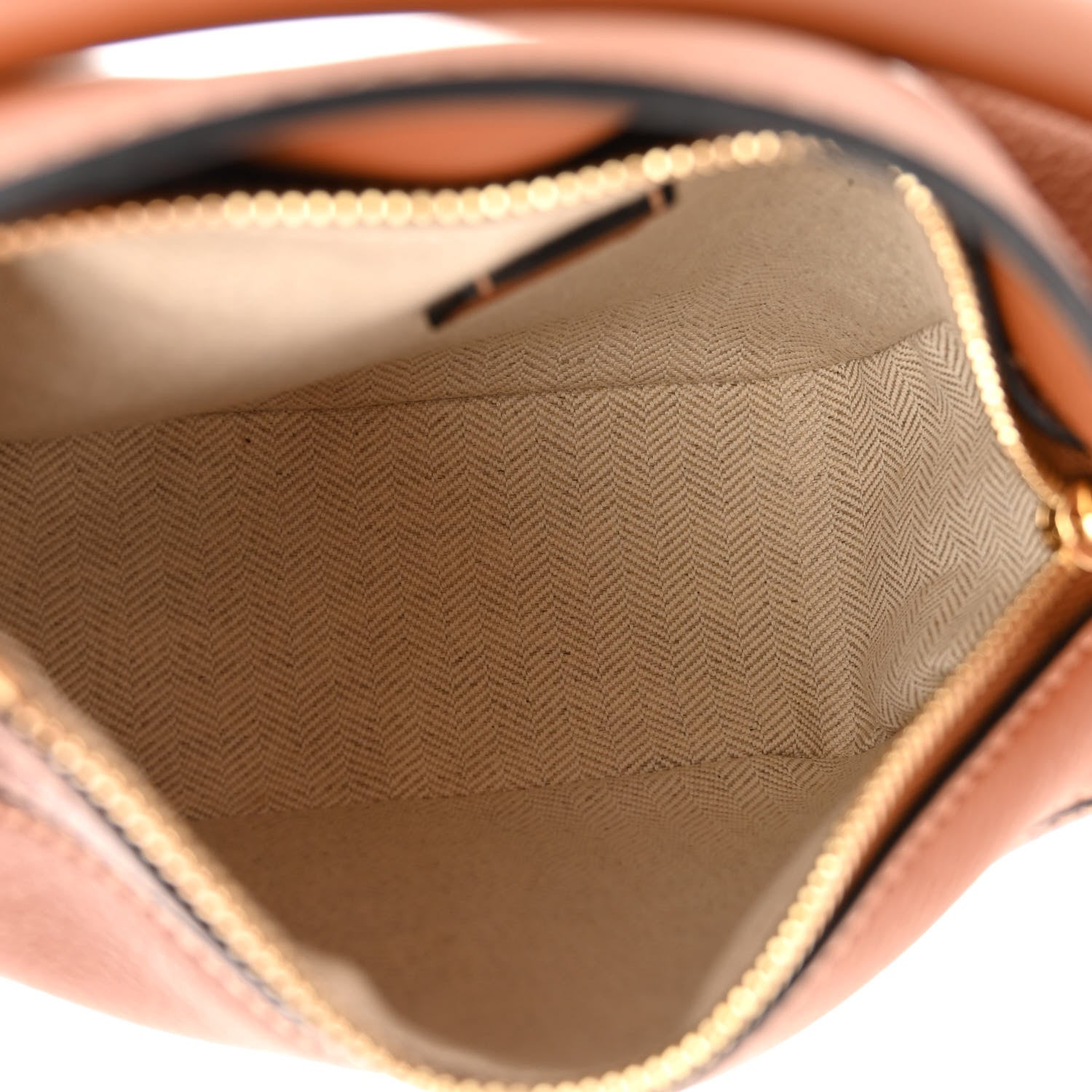 Loewe Calfskin Mini Puzzle Bag Tan Medium Pink 5 of 11