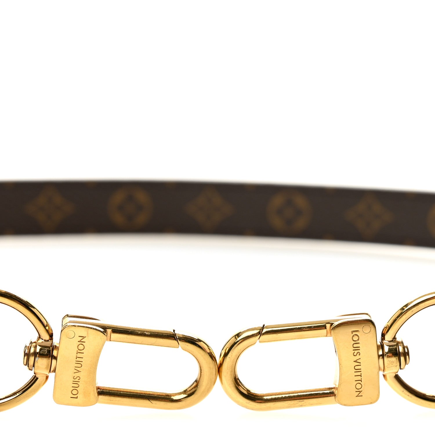 Louis Vuitton Monogram 20mm Adjustable Shoulder Strap 3 of 4