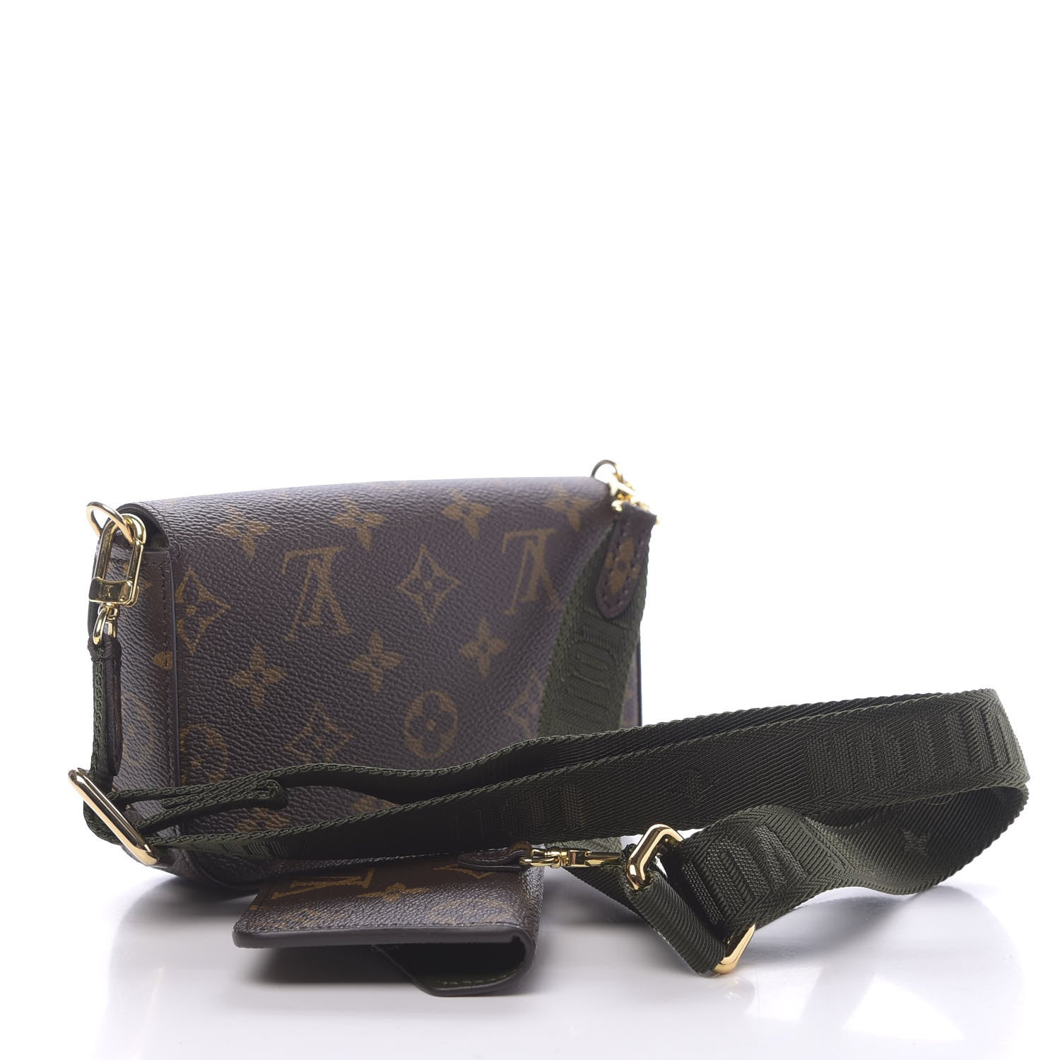 Louis Vuitton Monogram Felicie Strap & Go Kaki 2 of 8