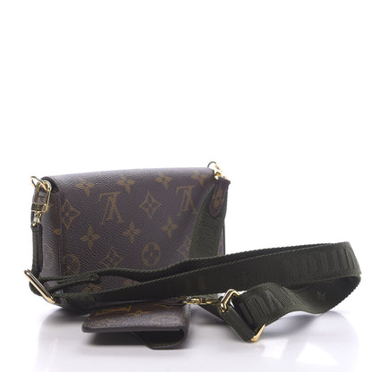 Louis Vuitton Monogram Felicie Strap & Go Kaki 2 of 8