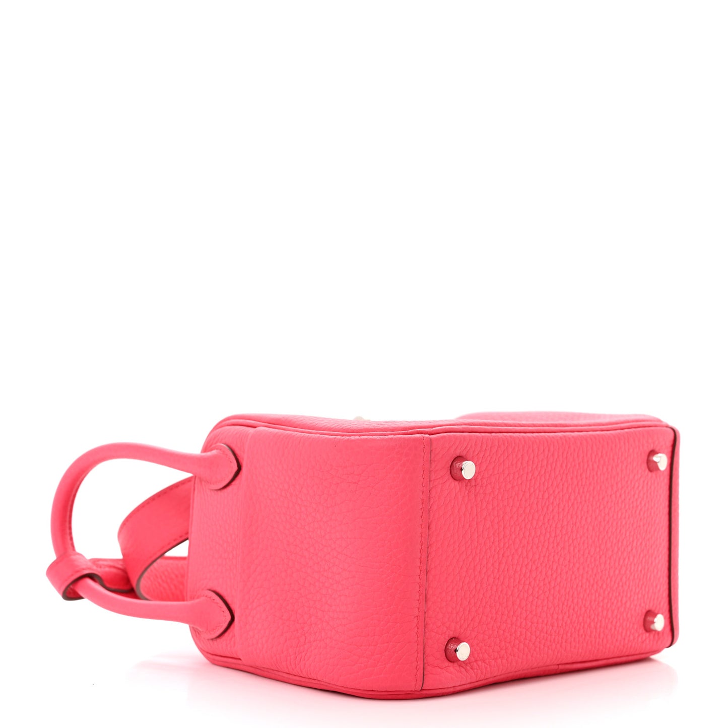 Taurillon Clemence Mini Lindy 20 Rose Extreme