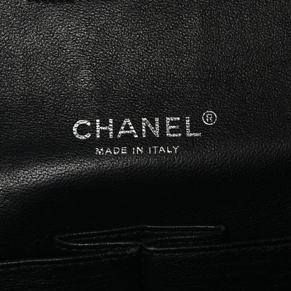 Chanel Patent Quilted Maxi Double Flap Black 6 of 9