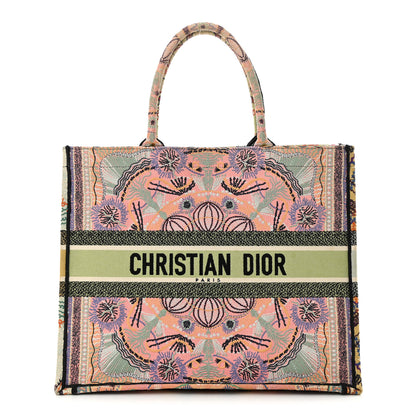 Christian Dior DIOR Canvas Embroidered Large In Lights Book Tote Multicolor 1 of 14