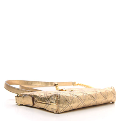 Marc Jacobs Metallic Lambskin Quilted Crossbody Gold 4 of 9
