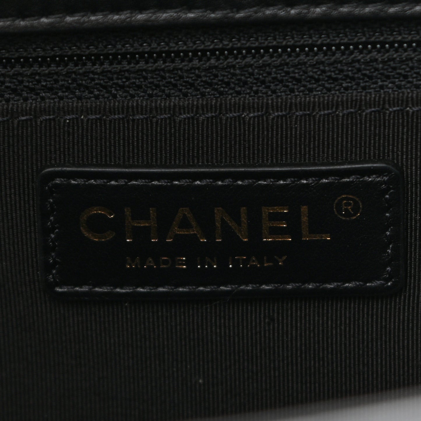 Calfskin Stitched Shopping Tote Black